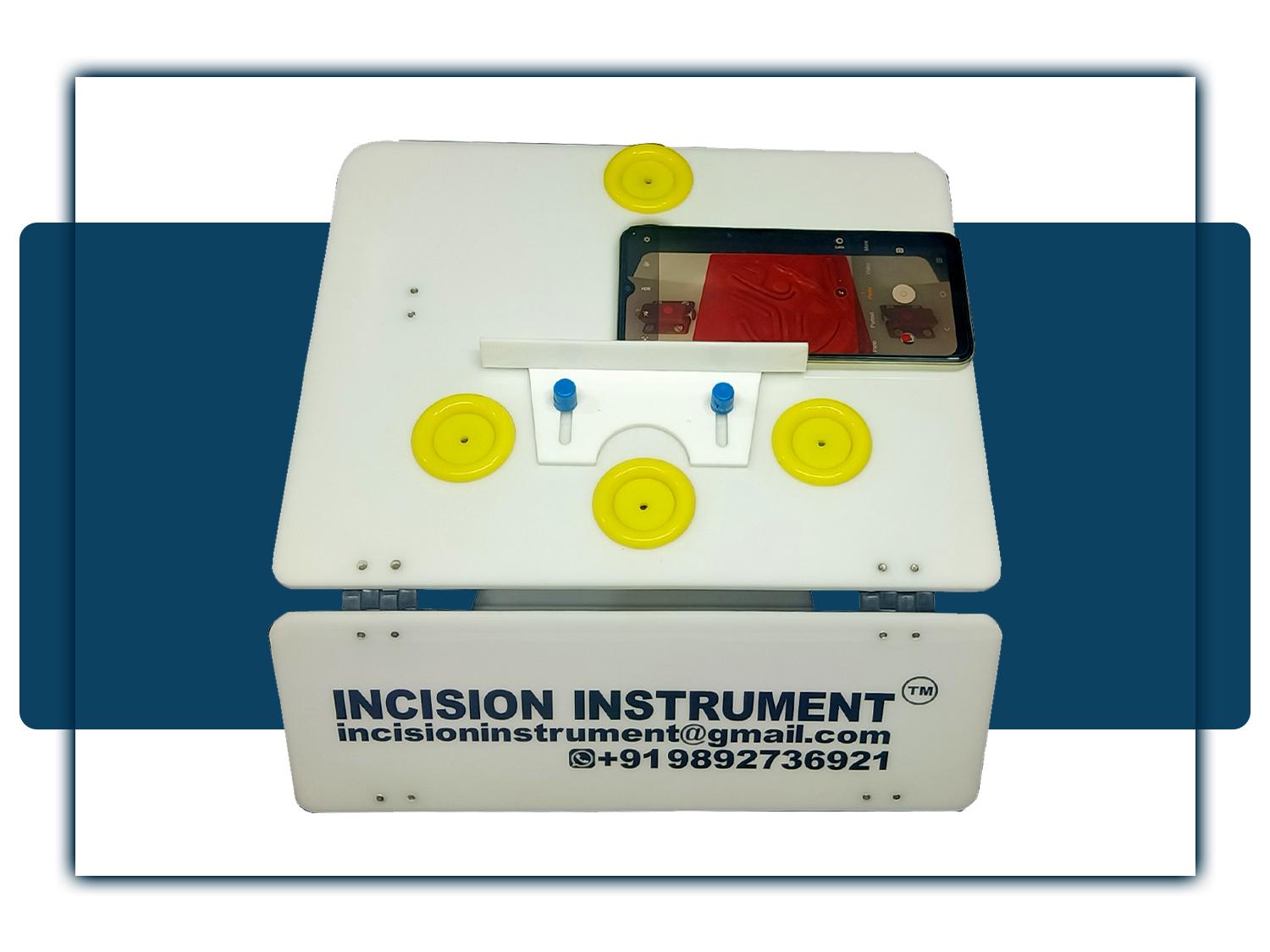 "Laparoscopic Endotrainer Android mobile version portable simulator for surgical training, best manufacturer supplier in India"