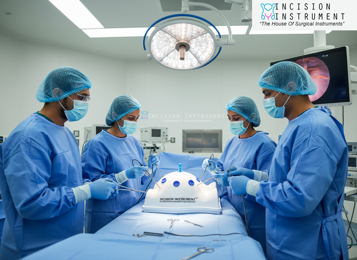 Our laparoscopic endotrainer and laparoscopic virtual video endo trainer are advanced endo trainer for laparoscopic training, designed for medical colleges, hospitals, and surgeon training across India. This laparoscopic endo trainer equipment helps improve hand-eye coordination, suturing skills, and real surgical practice using real laparoscopic instruments. Available as laparoscopic training endotrainer, box trainer for laparoscopy, and portable laparoscopic endotrainer, the system includes laparoscopic endotrainer with camera, 1080p detachable camera, 360° camera, zoom in zoom out function, high quality silicone suturing pad, and acrylic sheet for thread passing & ball clamping. We are a laparoscopic endotrainer manufacturer in India and laparoscopic endo trainer supplier India, offering CE certified laparoscopic endotrainer, durable laparoscopic endotrainer, and best quality laparoscopic endotrainer at competitive laparoscopic endotrainer price India. Widely supplied in Mumbai, Delhi, Bangalore, Pune, and Chennai, our trainers are trusted by surgeons, teaching hospitals, and skill labs. Choose from full body shape, abdomen shape, oval, egg, pelvic, Ethicon, turtle, acrylic box, and portable Android mobile version laparoscopic virtual video endo trainer. Ideal for beginners to advanced users, this is the best laparoscopic virtual endo trainer India for realistic, reusable, and cost-effective training.