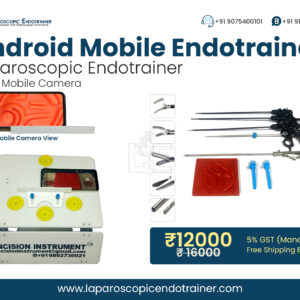 laparoscopic virtual video endo trainer portable android mobile training kit with hd camera and real surgical instruments