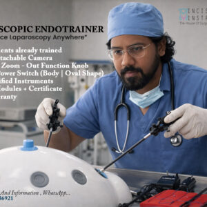 Advanced Endoscopy Training System with HD Video Camera Medical Training Endotrainer Kit with Practice Modules