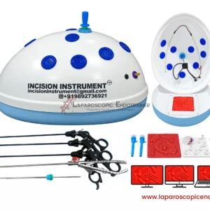 Laparoscopic Oval Egg Anda Shape | 360° Degree Detachable Camera | Zoom-In Zoom-Out Function | 5 Reusable Instruments |  TV, Laptop, Mobile & HDMI Connection