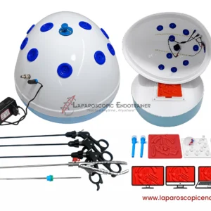 Laparoscopic Oval Egg Anda Shape | 360° Degree Fix HD Camera | 5 Reusable Instruments |  TV, Laptop, Mobile & HDMI Connection