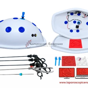 Laparoscopic Ethcion Turtle Shape | 360° Degree Fix HD Camera | 5 Reusable Instruments | TV, Laptop & Mobile Connection