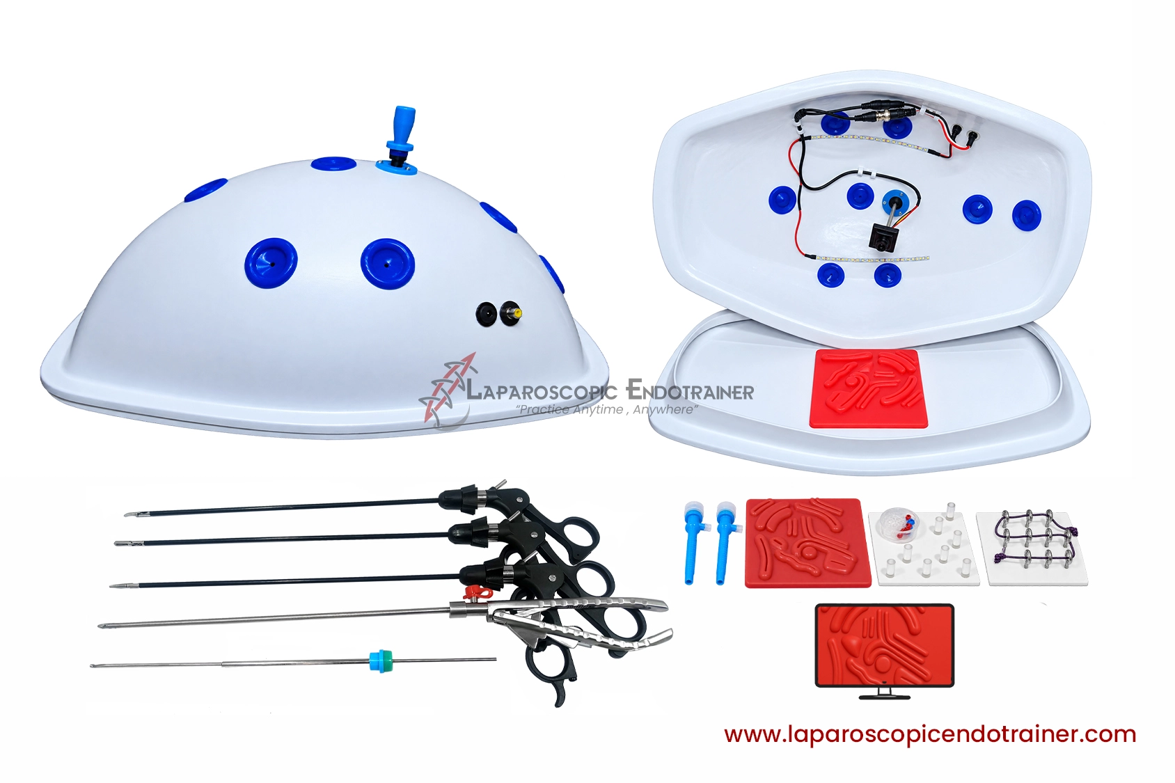33-laparoscopic-ethcion-trutle-shape-360-degree-fix-hd-camera-5-reusable-instruments-tv-connection