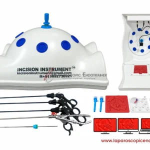 Laparoscopic Full Body Shape | 360° Degree Detachable Camera | Zoom-In Zoom-Out Function | 5 Reusable Instruments | TV , Laptop , Mobile & HDMI Connection