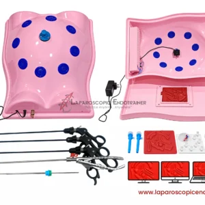 Laparoscopic Full Body Shape | 360° Degree Fix Camera | 5 Reusable Instruments | TV, Laptop, Mobile & HDMI Connection