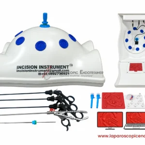 Laparoscopic Full Body Shape | 360° Degree Detachable Camera | Zoom-In Zoom-Out Function | 5 Reusable Instruments | TV , Laptop , Mobile Connection