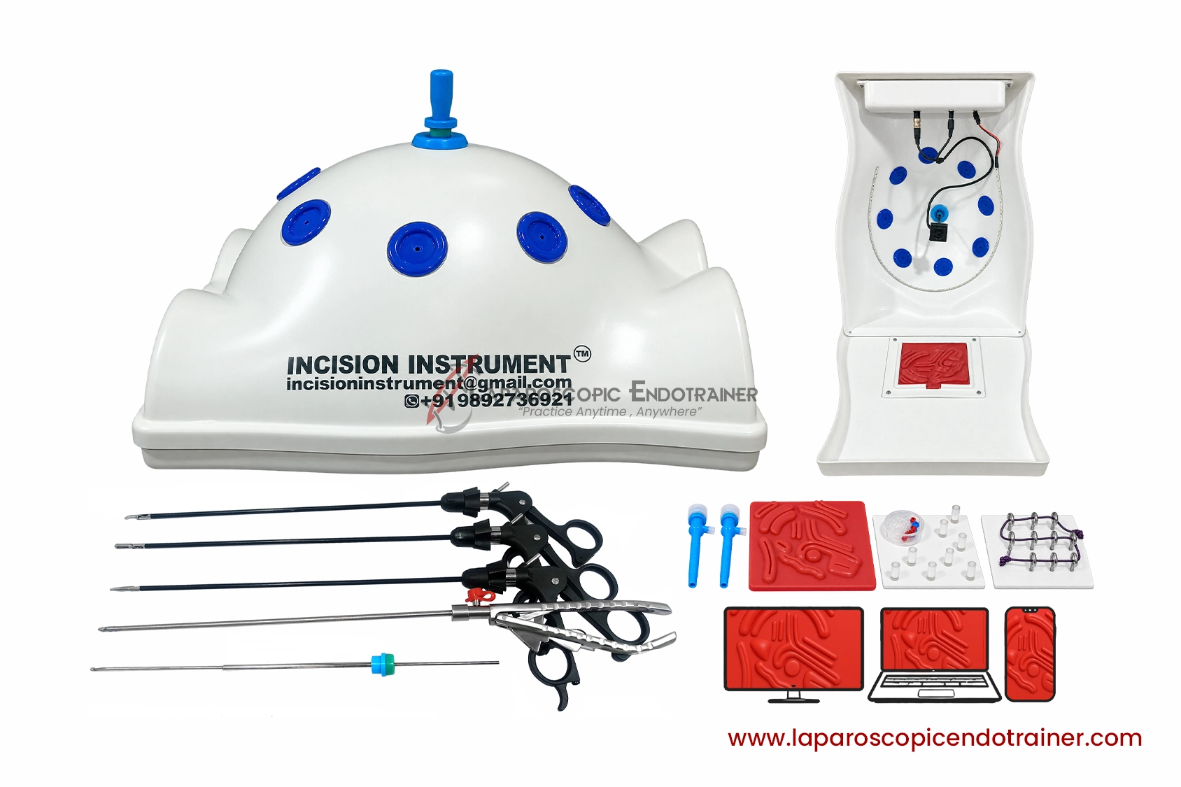 laparoscopic-endotrainer-practice-kit-hd-camera-2