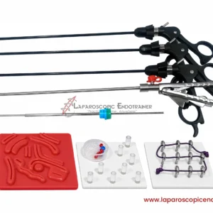 Laparoscopic Endotrainer 5 Real Reusable Surgical Instruments | Practice Kit