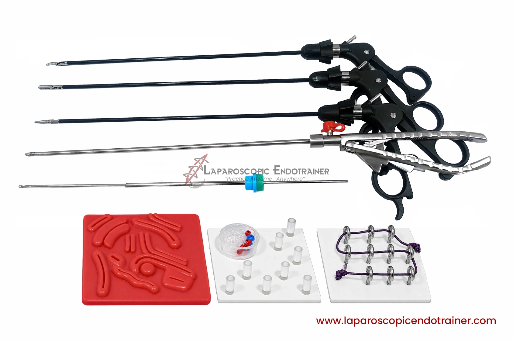 39-laparoscopic-endotrainer-5-real-reusable-surgical-instruments-practice-kit
