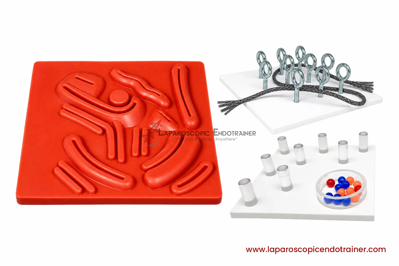 laparoscopic-endotrainer-practice-kit-suturing-pad-hand-eye-co-ordination-module